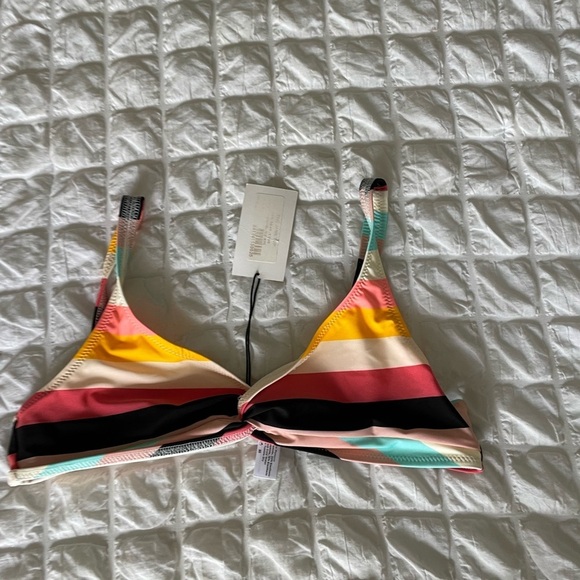 Solid & Stripe The Jane top stripe bikini top - Picture 2 of 10